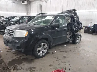 2013 Honda Pilot EX-L with VIN 5FNYF4H5XDB067110, listed as a IAAI auction lot 41639814 with 144,095 mi miles. Bid and sale history available at carsss.com. Image 2.