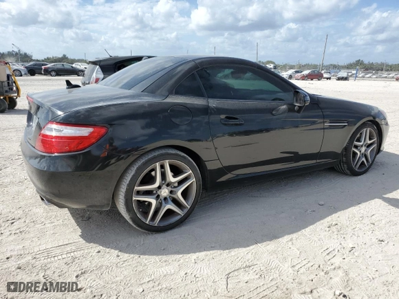 2012 Mercedes-Benz SLK-Class SLK 350 with VIN WDDPK5HA7CF008722, listed as a Copart auction lot 45378835 with 98,763 mi miles and Non Repairable. Bid and sale history available at carsss.com. Image 3.