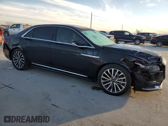 2018 Lincoln Continental Select with VIN 1LN6L9SK7J5603693, listed as a Copart auction lot 89057665 with 89,585 mi miles and Clean Title. Bid and sale history available at carsss.com. Image 4.