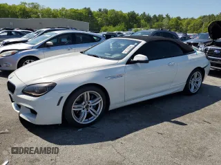 2016 BMW 6 Series 650i xDrive z VIN WBA6F7C52GD930636, wystawiony jako Copart lot #55696754 z przebiegiem 63 935 mil mil oraz Szkoda całkowita • Salvage title. Historia ofert i sprzedaży dostępna na DreamBid. Obrazek 1.