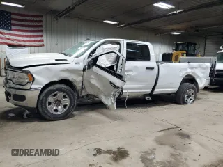 2023 Ram 2500 Tradesman with VIN 3C6UR5HJ9PG517408, listed as a Copart auction lot 79932864 with 24,557 mi miles and Salvage Title. Bid and sale history available at carsss.com. Image 1.