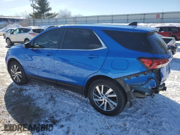 2024 Chevrolet Equinox LT with VIN 3GNAXKEG5RL256563, listed as a Copart auction lot 46363395 with 17,710 mi miles and Non Repairable. Bid and sale history available at DreamBid. Image 2.