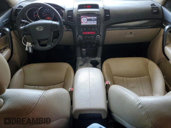 2013 Kia Sorento EX with VIN 5XYKU4A29DG358766, listed as a Copart auction lot 53312225 with 178,133 mi miles and Salvage Title. Bid and sale history available at carsss.com. Image 8.