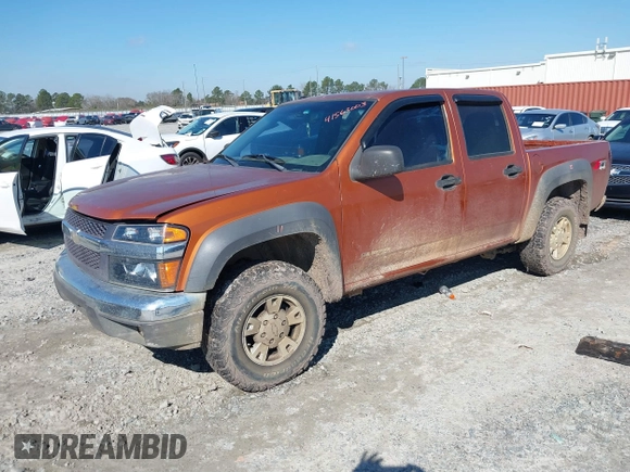 2005 Chevrolet Colorado 1SF LS Z71 with VIN 1GCDT136158216222, listed as a IAAI auction lot 41563003 with 259,490 mi miles. Bid and sale history available at carsss.com. Image 2.