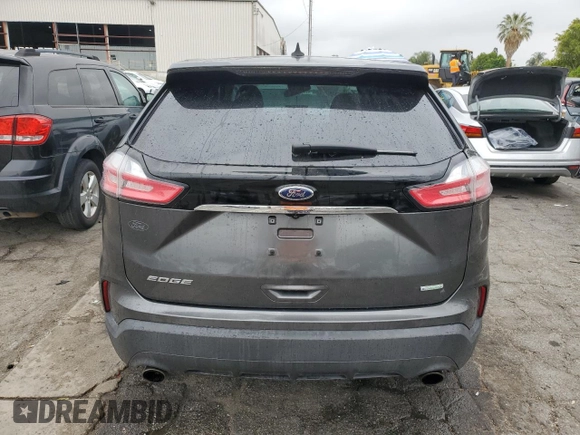 2019 Ford Edge SE with VIN 2FMPK3G96KBC51357, listed as a Copart auction lot 54580945 with 92,024 mi miles and Salvage title. Bid and sale history available at DreamBid. Image 6.