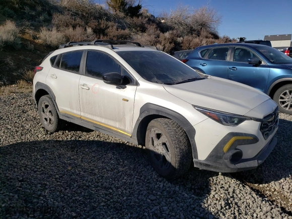 2024 Subaru Crosstrek Sport with VIN 4S4GUHF69R3741848, listed as a Copart auction lot 42984465 with NaN miles and Salvage Title. Bid and sale history available at carsss.com. Image 4.