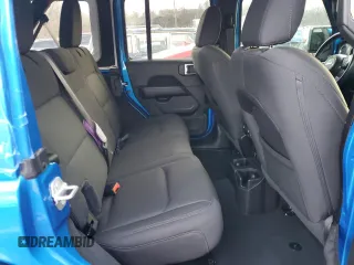 2022 Jeep Wrangler Unlimited Sahara z VIN 1C4HJXEG3NW246088, wystawiony jako Copart lot #50167185 z przebiegiem 16 074 mil mil oraz Nie do naprawy • Non repairable. Historia ofert i sprzedaży dostępna na DreamBid. Obrazek 11.