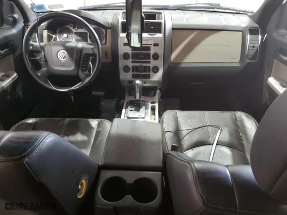 2010 Mercury Mariner Premier with VIN 4M2CN9HG9AKJ27365, listed as a Copart auction lot 75171584 with 169,193 mi miles and Salvage Title. Bid and sale history available at carsss.com. Image 8.