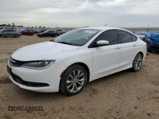 2015 Chrysler 200 S with VIN 1C3CCCBB4FN750991, listed as a Copart auction lot 63221664 with 143,713 mi miles and Clean Title. Bid and sale history available at carsss.com. Image 1.