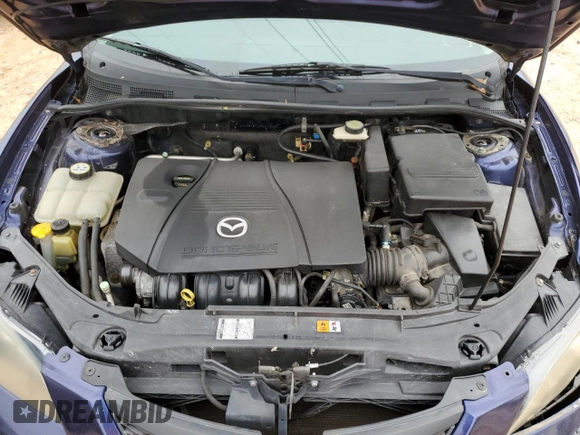 2004 Mazda 3 i with VIN JM1BK12F141114809, listed as a Copart auction lot 48137345 with 137,199 mi miles and Salvage Title. Bid and sale history available at DreamBid. Image 12.