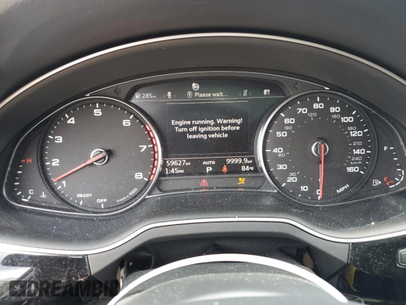 2017 Audi Q7 Premium with VIN WA1AAAF72HD003296, listed as a Copart auction lot 54221325 with 59,627 mi miles and Salvage title. Bid and sale history available at DreamBid. Image 9.