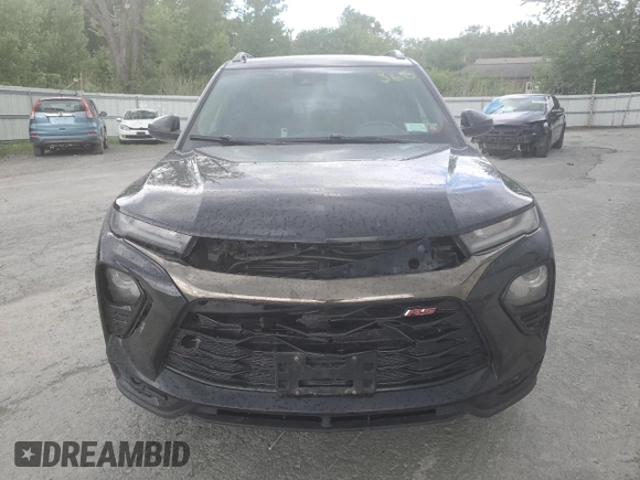 2022 Chevrolet TrailBlazer RS with VIN KL79MTSL0NB077707, listed as a Copart auction lot 56185944 with 259,453 mi miles and Salvage Title. Bid and sale history available at DreamBid. Image 5.
