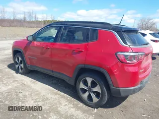 2018 Jeep Compass Altitude with VIN 3C4NJDBBXJT101043, listed as a IAAI auction lot 41937293 with 80,439 mi miles and . Bid and sale history available at carsss.com. Image 3.