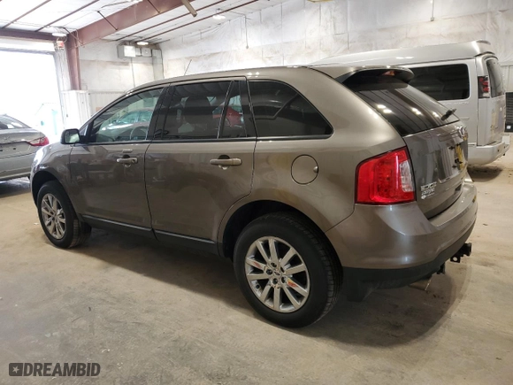 2014 Ford Edge SEL with VIN 2FMDK4JCXEBB23785, listed as a Copart auction lot 50550195 with 127,489 mi miles and Salvage Title. Bid and sale history available at carsss.com. Image 2.