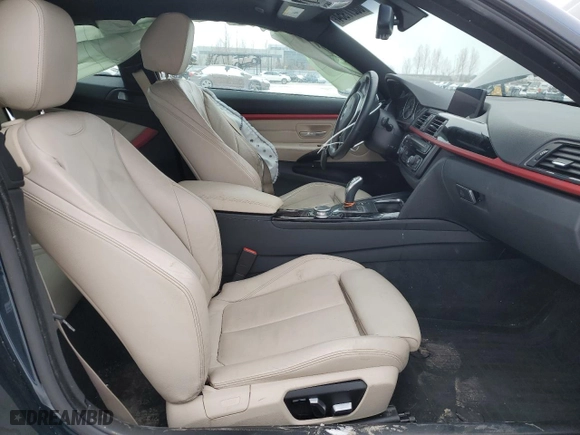 2017 BMW 4 Series 430i xDrive with VIN WBA4R9C55HK878586, listed as a Copart auction lot 85277954 with 0 mi miles and Clean Title. Bid and sale history available at carsss.com. Image 7.