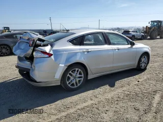 2015 Ford Fusion SE with VIN 3FA6P0HD8FR137683, listed as a Copart auction lot 57684495 with 115,282 mi miles and Salvage title. Bid and sale history available at DreamBid. Image 3.