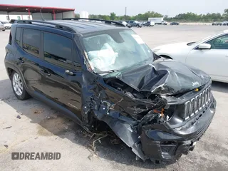 2020 Jeep Renegade Latitude z VIN ZACNJABB8LPL44436, wystawiony jako IAAI lot #41919226 z przebiegiem 71 600 mil mil oraz . Historia ofert i sprzedaży dostępna na DreamBid. Obrazek 1.