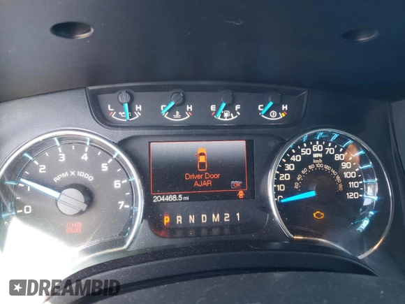 2013 Ford F-150 XL with VIN 1FTFX1EF4DFB87061, listed as a Copart auction lot 55293955 with 204,468 mi miles and Clean Title. Bid and sale history available at carsss.com. Image 9.