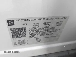 2020 GMC Terrain Denali z VIN 3GKALXEX0LL294117, wystawiony jako IAAI lot #42343656 z przebiegiem 67 697 mil mil oraz . Historia ofert i sprzedaży dostępna na DreamBid. Obrazek 9.