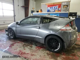 2013 Honda CR-Z EX with VIN JHMZF1C67DS003692, listed as a Copart auction lot 45283215 with 0 mi miles and Salvage Title. Bid and sale history available at carsss.com. Image 2.