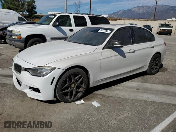 2014 BMW 3 Series 335i with VIN WBA3A9C50EF479026, listed as a Copart auction lot 76541044 with 115,192 mi miles and Clean Title. Bid and sale history available at carsss.com. Image 1.