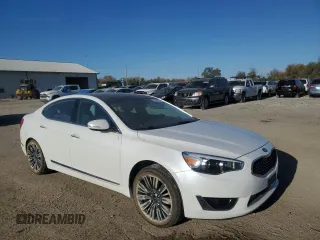 2014 Kia Cadenza Limited with VIN KNALN4D73E5166548, listed as a Copart auction lot 77431574 with 96,322 mi miles and Salvage Title. Bid and sale history available at carsss.com. Image 4.