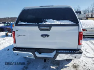 2017 Ford F-150 XL with VIN 1FTFW1EG5HKC90885, listed as a Copart auction lot 45663355 with 206,276 mi miles and Salvage Title. Bid and sale history available at carsss.com. Image 6.