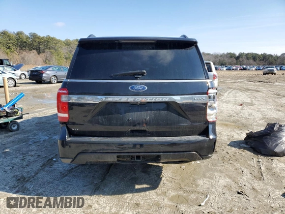 2021 Ford Expedition Max XLT with VIN 1FMJK1JT5MEA75357, listed as a Copart auction lot 44400205 with 146,235 mi miles and Salvage Title. Bid and sale history available at DreamBid. Image 6.