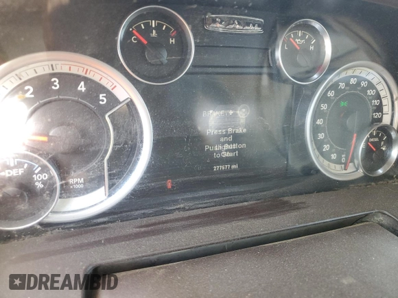 2014 Ram 3500 Laramie with VIN 3C63R3ML6EG112840, listed as a Copart auction lot 74357074 with 277,577 mi miles and Salvage Title. Bid and sale history available at carsss.com. Image 9.