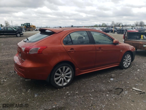 2010 Mitsubishi Lancer GTS with VIN JA32X8HW9AU004102, listed as a Copart auction lot 53708635 with 139,689 mi miles and Clean Title. Bid and sale history available at carsss.com. Image 3.