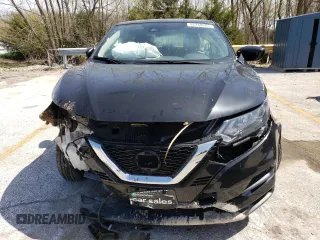 2022 Nissan Rogue S with VIN JN1BJ1AV9NW347808, listed as a Copart auction lot 52240685 with 53,078 mi miles and Salvage title. Bid and sale history available at DreamBid. Image 5.
