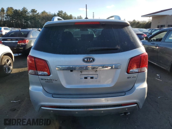 2013 Kia Sorento SX with VIN 5XYKWDA27DG321421, listed as a Copart auction lot 46719875 with 126,382 mi miles and Salvage Title. Bid and sale history available at carsss.com. Image 6.