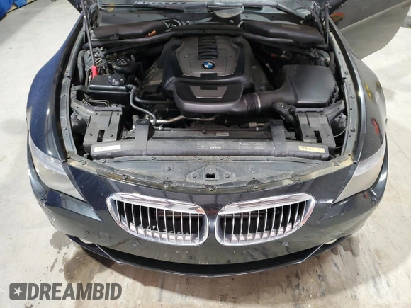 2006 BMW 6 Series 650Ci with VIN WBAEH13406CR49734, listed as a Copart auction lot 53488535 with 102,433 mi miles and Clean Title. Bid and sale history available at carsss.com. Image 11.