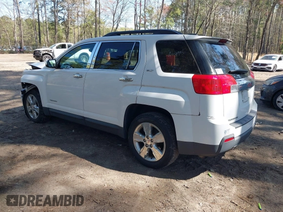 2015 GMC Terrain SLT with VIN 2GKALSEK8F6324089, listed as a IAAI auction lot 41897875 with 124,919 mi miles. Bid and sale history available at carsss.com. Image 3.