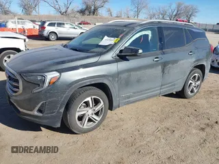 2020 GMC Terrain SLT with VIN 3GKALVEV6LL203001, listed as a IAAI auction lot 41434657 with 129,530 mi miles. Bid and sale history available at carsss.com. Image 2.
