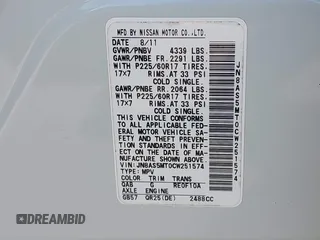 2012 Nissan Rogue S with VIN JN8AS5MT0CW251574, listed as a IAAI auction lot 41566182 with 78,163 mi miles and . Bid and sale history available at DreamBid. Image 9.