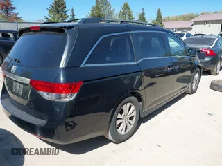 2014 Honda Odyssey EX-L with VIN 5FNRL5H61EB024188, listed as a IAAI auction lot 42238505 with 180,163 mi miles and . Bid and sale history available at DreamBid. Image 4.