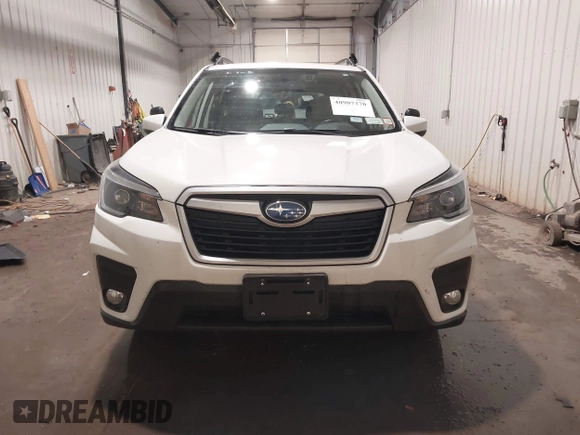 2021 Subaru Forester Premium with VIN JF2SKAFC5MH409162, listed as a IAAI auction lot 40907370 with 30,431 mi miles and . Bid and sale history available at DreamBid. Image 13.