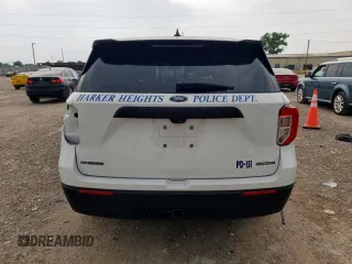 2023 Ford Police Interceptor Utility z VIN 1FM5K8AB3PGB37879, wystawiony jako Copart lot #57161555 z przebiegiem Nie podano mil oraz Szkoda całkowita • Salvage title. Historia ofert i sprzedaży dostępna na DreamBid. Obrazek 6.
