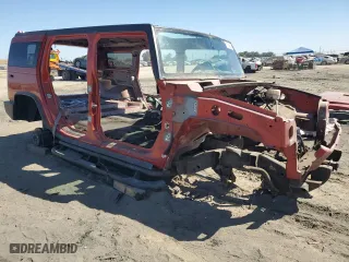 2003 Hummer H2 with VIN 5GRGN23U33H149114, listed as a Copart auction lot 71240604 with 0 mi miles and Salvage Title. Bid and sale history available at carsss.com. Image 4.