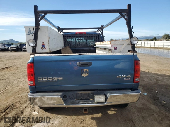 2003 Dodge Ram 2500 ST with VIN 3D7KU28643G848048, listed as a Copart auction lot 50231505 with 231,468 mi miles and Clean Title. Bid and sale history available at carsss.com. Image 6.