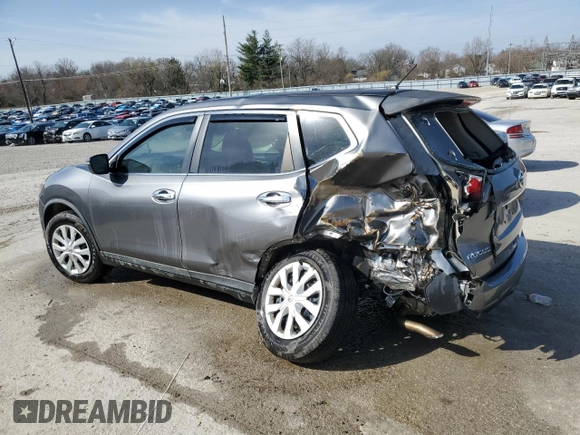 2015 Nissan Rogue SV with VIN KNMAT2MV6FP521625, listed as a Copart auction lot 48774245 with 145,789 mi miles and Salvage Title. Bid and sale history available at carsss.com. Image 2.