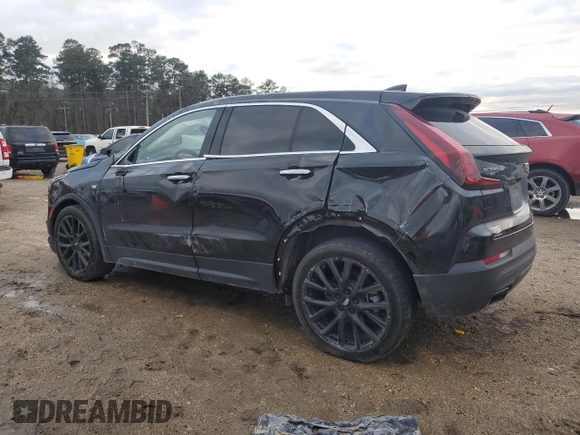 2023 Cadillac XT4 FWD Luxury with VIN 1GYAZAR45PF218684, listed as a Copart auction lot 46483515 with 74,920 mi miles and Salvage title. Bid and sale history available at DreamBid. Image 2.