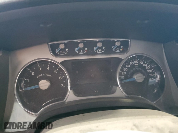 2014 Ford F-150 XL with VIN 1FTFW1EF4EFC54004, listed as a Copart auction lot 55162885 with Not provided miles and Salvage title. Bid and sale history available at DreamBid. Image 9.
