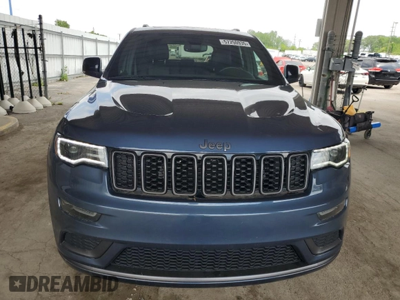 2020 Jeep Grand Cherokee Limited X с VIN 1C4RJFBG1LC115761, выставлен на аукционе Copart как лот 57250935 с пробегом 50 607 миль миль и Списание • Salvage title. История ставок и продаж доступна на DreamBid. Изображение 5.
