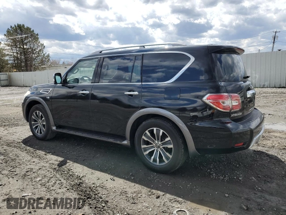 2017 Nissan Armada SV with VIN JN8AY2NC5H9506303, listed as a Copart auction lot 53320355 with 86,953 mi miles and Clean Title. Bid and sale history available at carsss.com. Image 2.