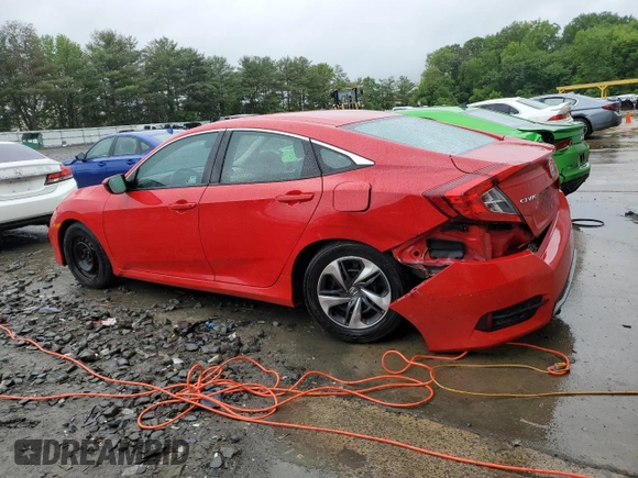 2020 Honda Civic LX with VIN 2HGFC2F69LH569083, listed as a Copart auction lot 56874685 with 79,770 mi miles and Salvage title. Bid and sale history available at DreamBid. Image 2.