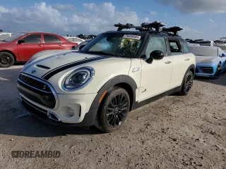 2019 MINI Clubman Cooper S with VIN WMWLU5C50K2G03950, listed as a Copart auction lot 76448084 with 0 mi miles and Non Repairable. Bid and sale history available at carsss.com. Image 1.