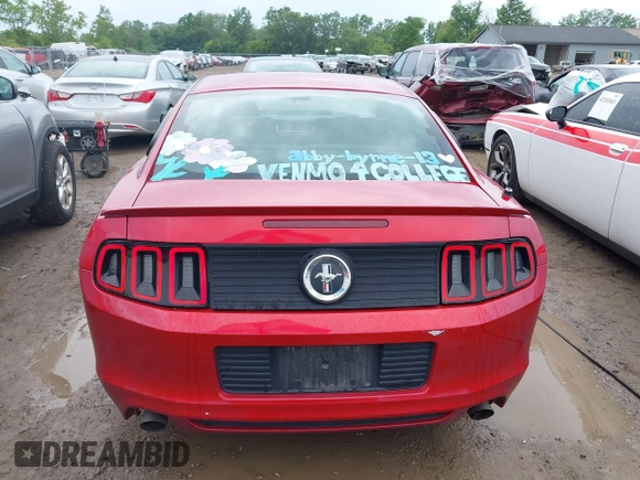 2013 Ford Mustang V6 with VIN 1ZVBP8AM6D5266696, listed as a IAAI auction lot 42472212 with 144,914 mi miles and . Bid and sale history available at DreamBid. Image 17.