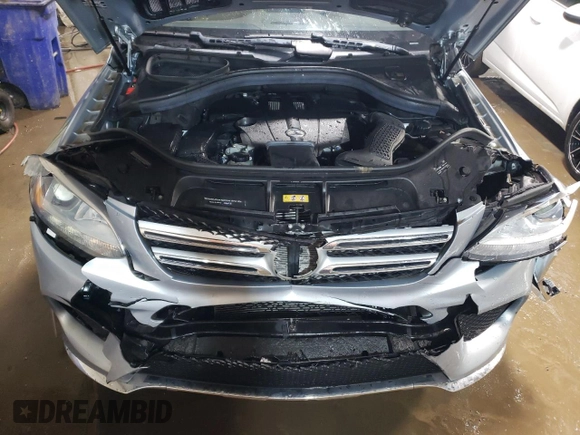 2016 Mercedes-Benz GLE 400 with VIN 4JGDA5GB1GA635070, listed as a Copart auction lot 48164945 with 47,045 mi miles and Salvage title. Bid and sale history available at DreamBid. Image 11.